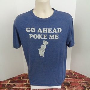 Pillsbury Doughboy Blue T Shirt Men's Large L